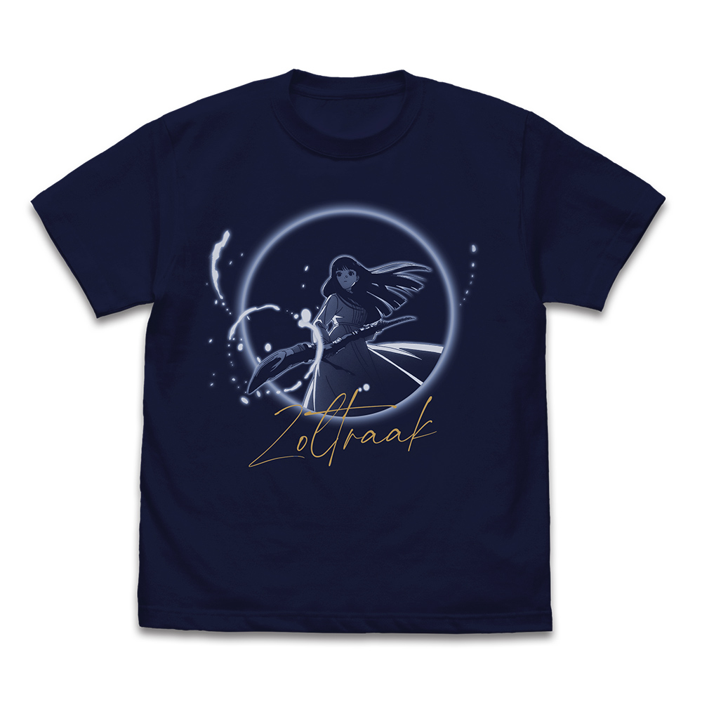 葬送のフリーレン_XLサイズ_フェルン ゾルトラーク Tシャツ/NAVY