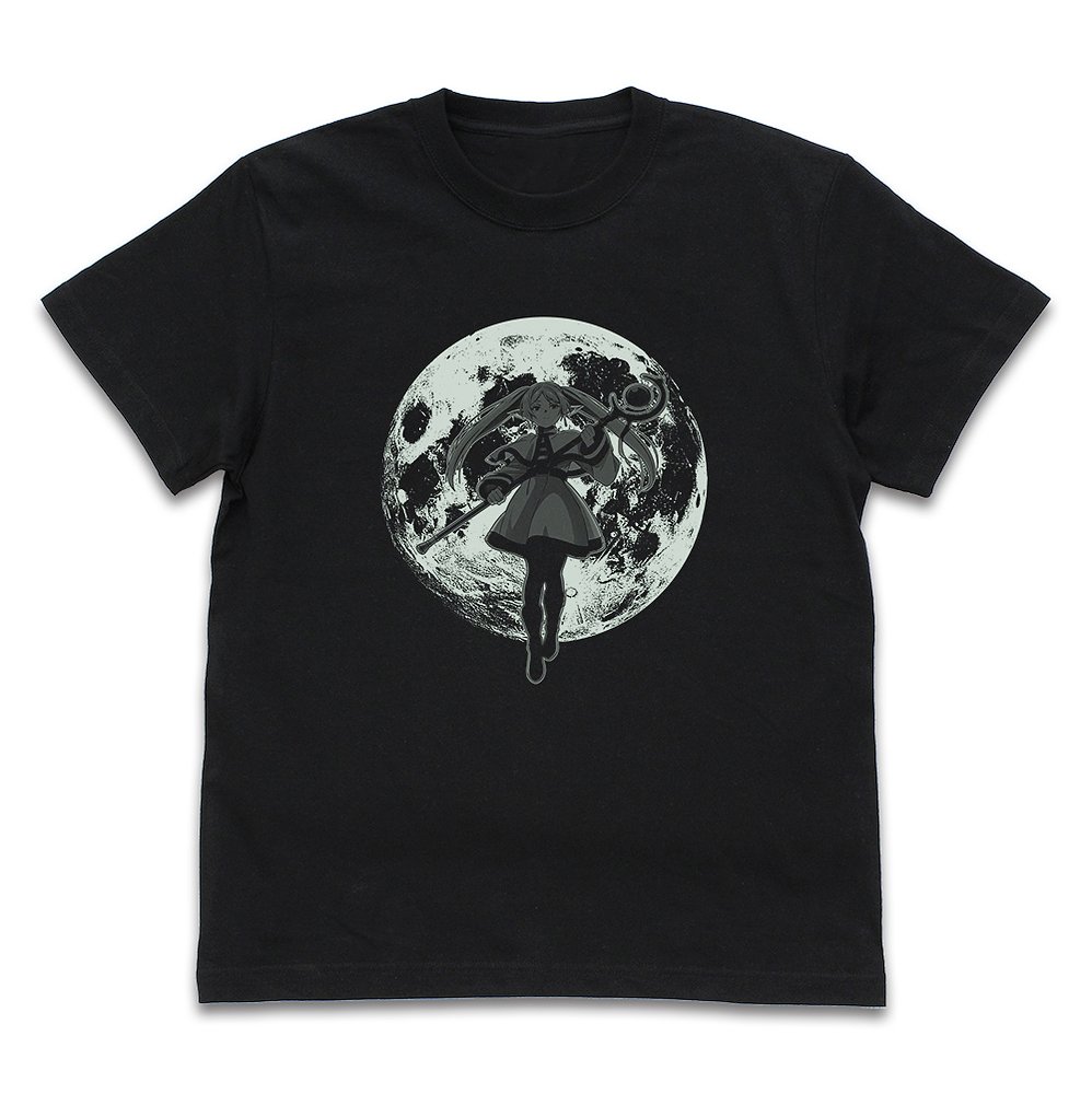 葬送のフリーレン_Mサイズ_蓄光Tシャツ/BLACK