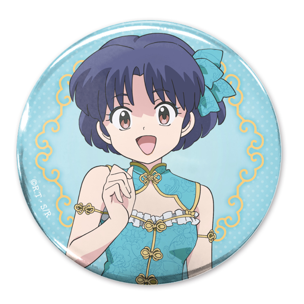 らんま1/2_あかね 65mm缶バッジ チャイナ×アイドルVer.