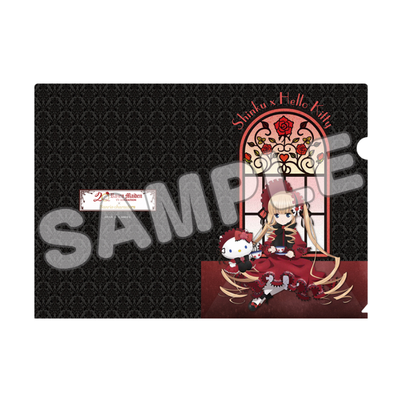 ローゼンメイデン×サンリオキャラクターズ_クリアファイル 真紅×ハローキティ