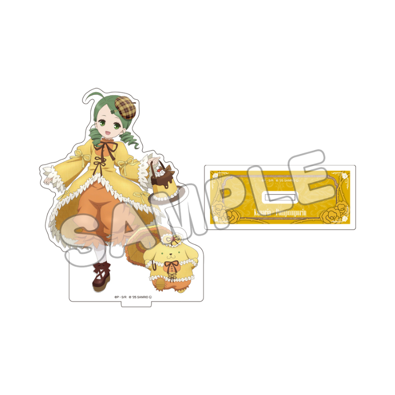ローゼンメイデン×サンリオキャラクターズ_アクリルフィギュアM 金糸雀×ポムポムプリン