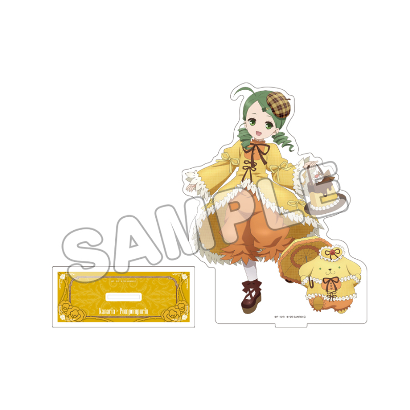 ローゼンメイデン×サンリオキャラクターズ_アクリルフィギュアL 金糸雀×ポムポムプリン