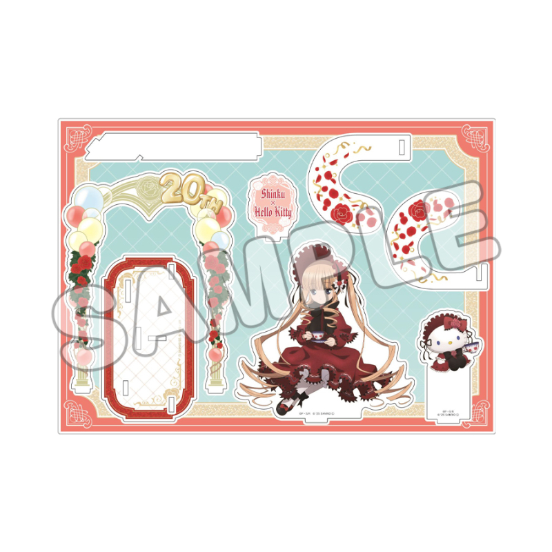 ローゼンメイデン×サンリオキャラクターズ_立体アクリルフィギュア 真紅×ハローキティ