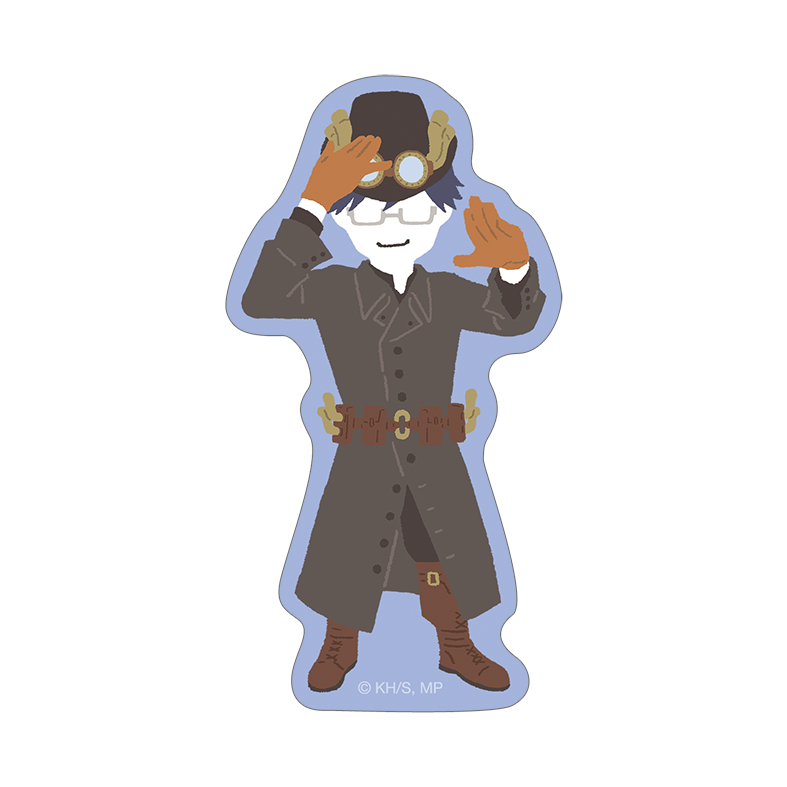 僕のヒーローアカデミア_ダイカットステッカー／飯田　天哉　ゆるパレット