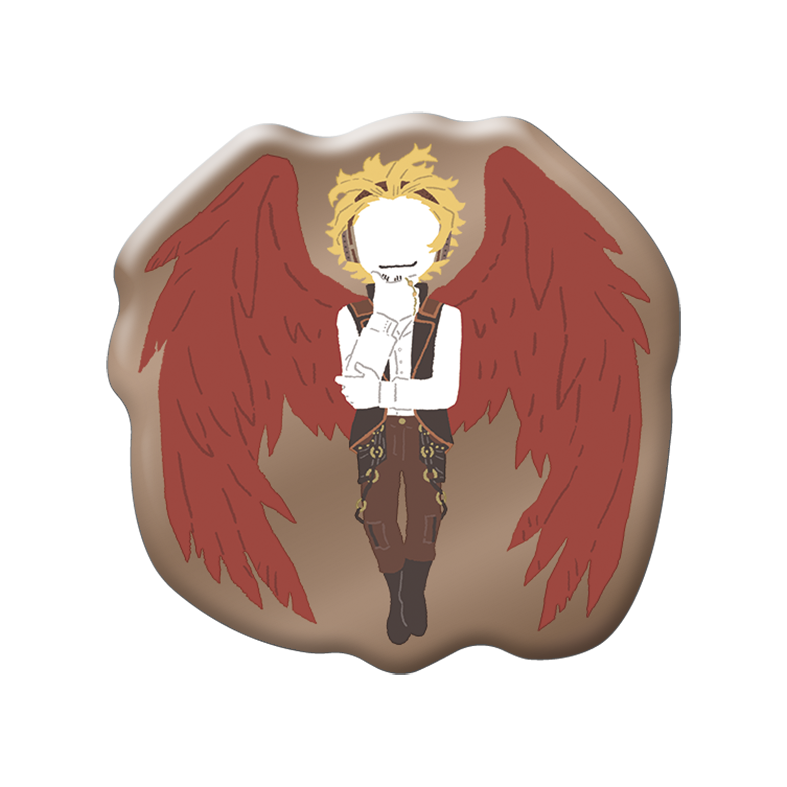 僕のヒーローアカデミア_ピンズ／ホークス　ゆるパレット