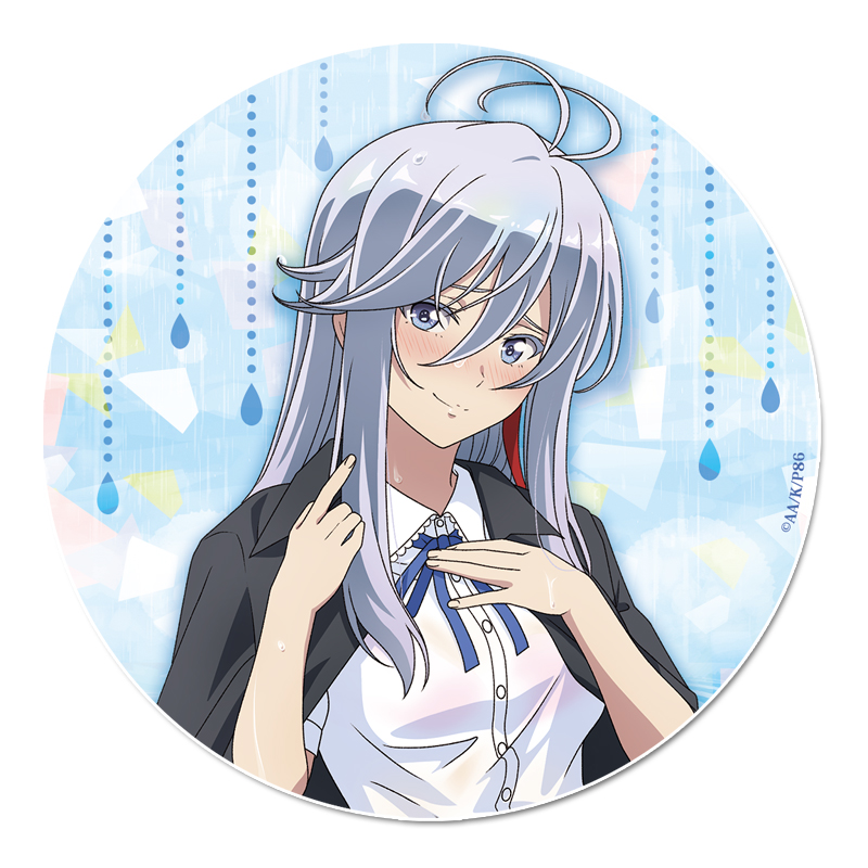 86?エイティシックス?_描き下ろしホログラム缶バッジ 【レーナ】雨宿り