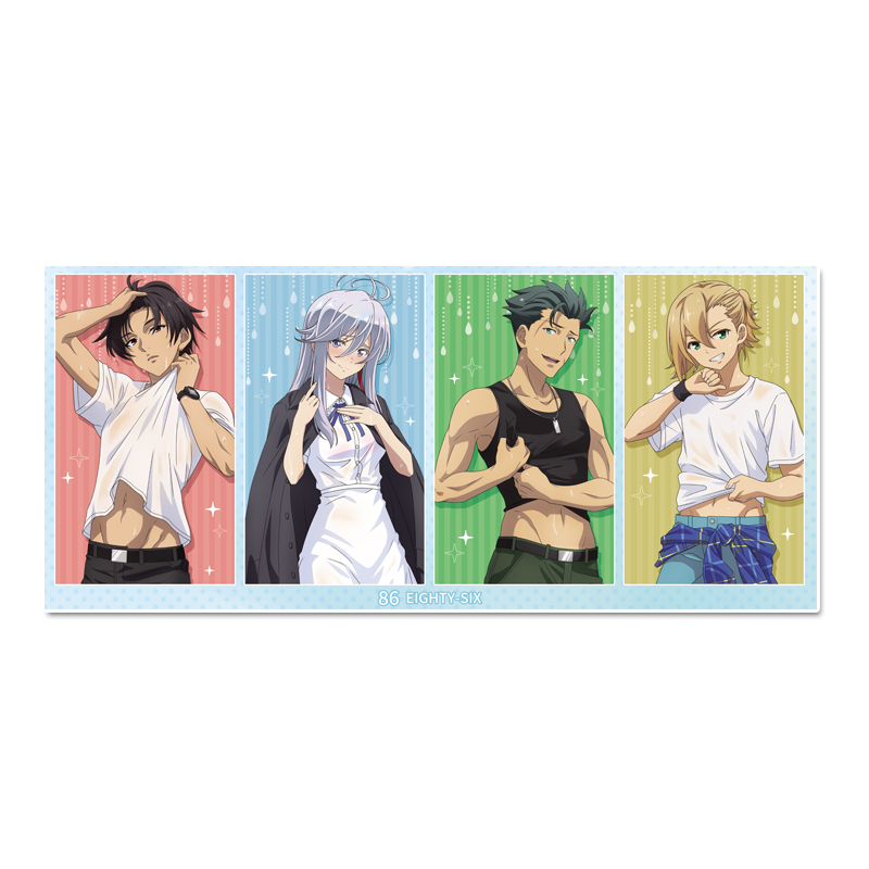86?エイティシックス?_描き下ろしスポーツタオル 雨宿り