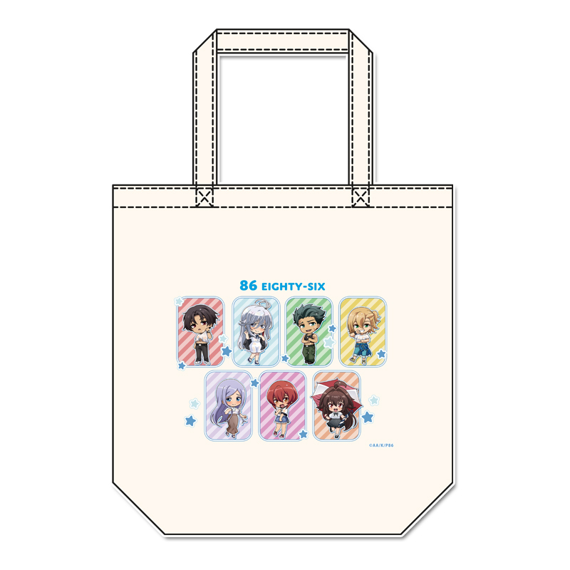 86?エイティシックス?_ぷちちょこキャンバストート 雨宿り