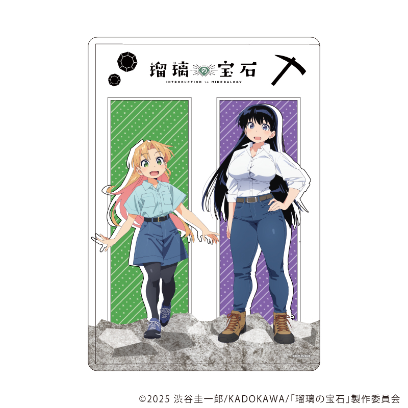 瑠璃の宝石_キャラクリアケース01/瑠璃＆凪(公式イラスト)