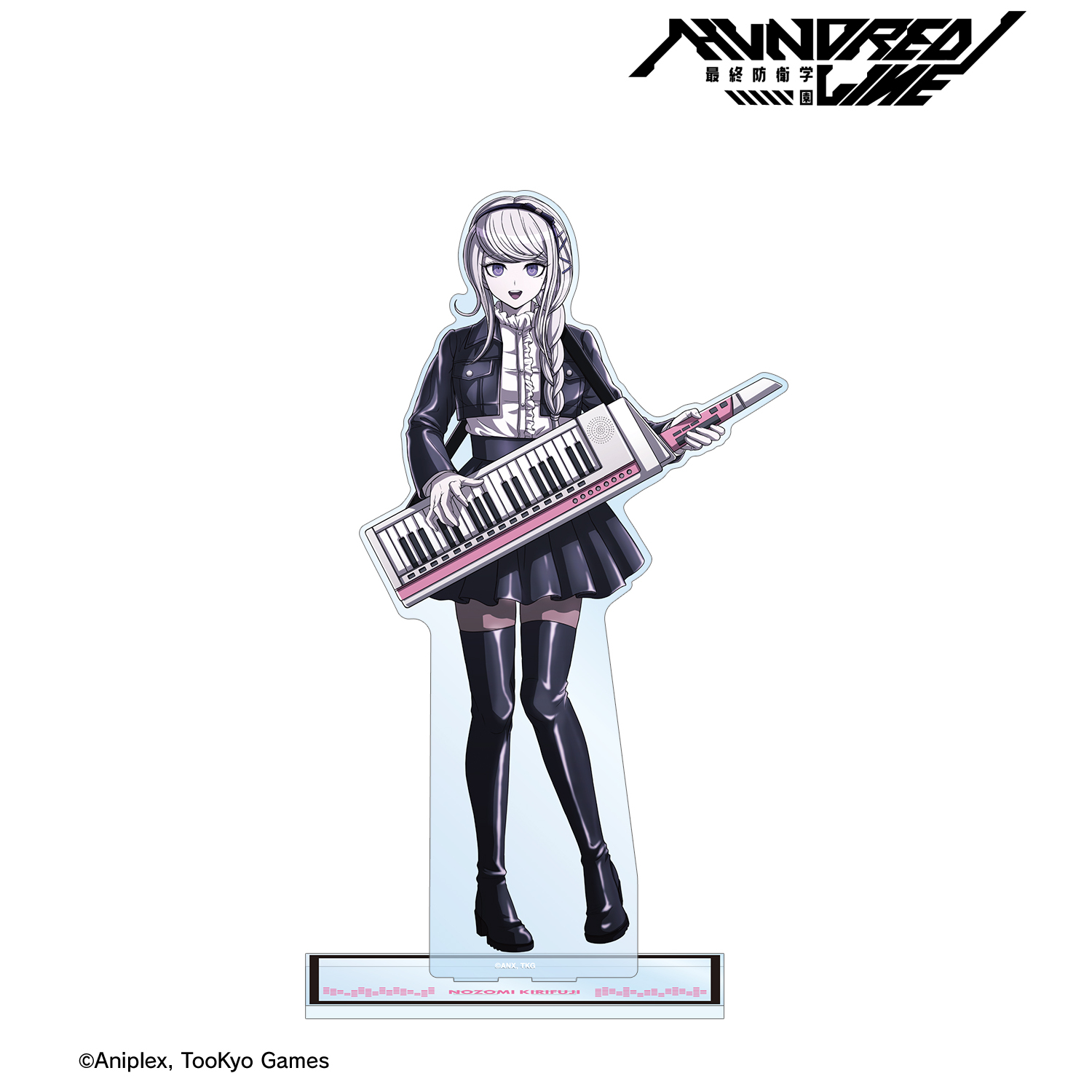 HUNDRED LINE -最終防衛学園-_描き下ろし 霧藤希 ロックバンドver. 特大アクリルスタンド