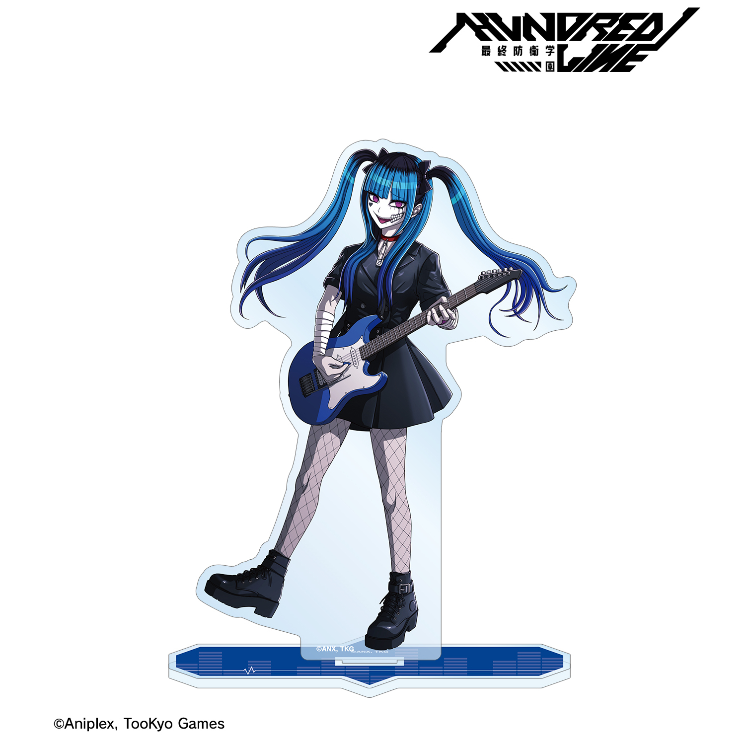 HUNDRED LINE -最終防衛学園-_描き下ろし 飴宮怠美 ロックバンドver. BIGアクリルスタンド