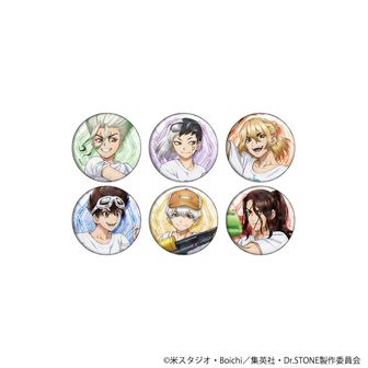 Dr.STONE_ヴィンテージシリーズ 缶バッジ 石神千空 | 公式グッズ