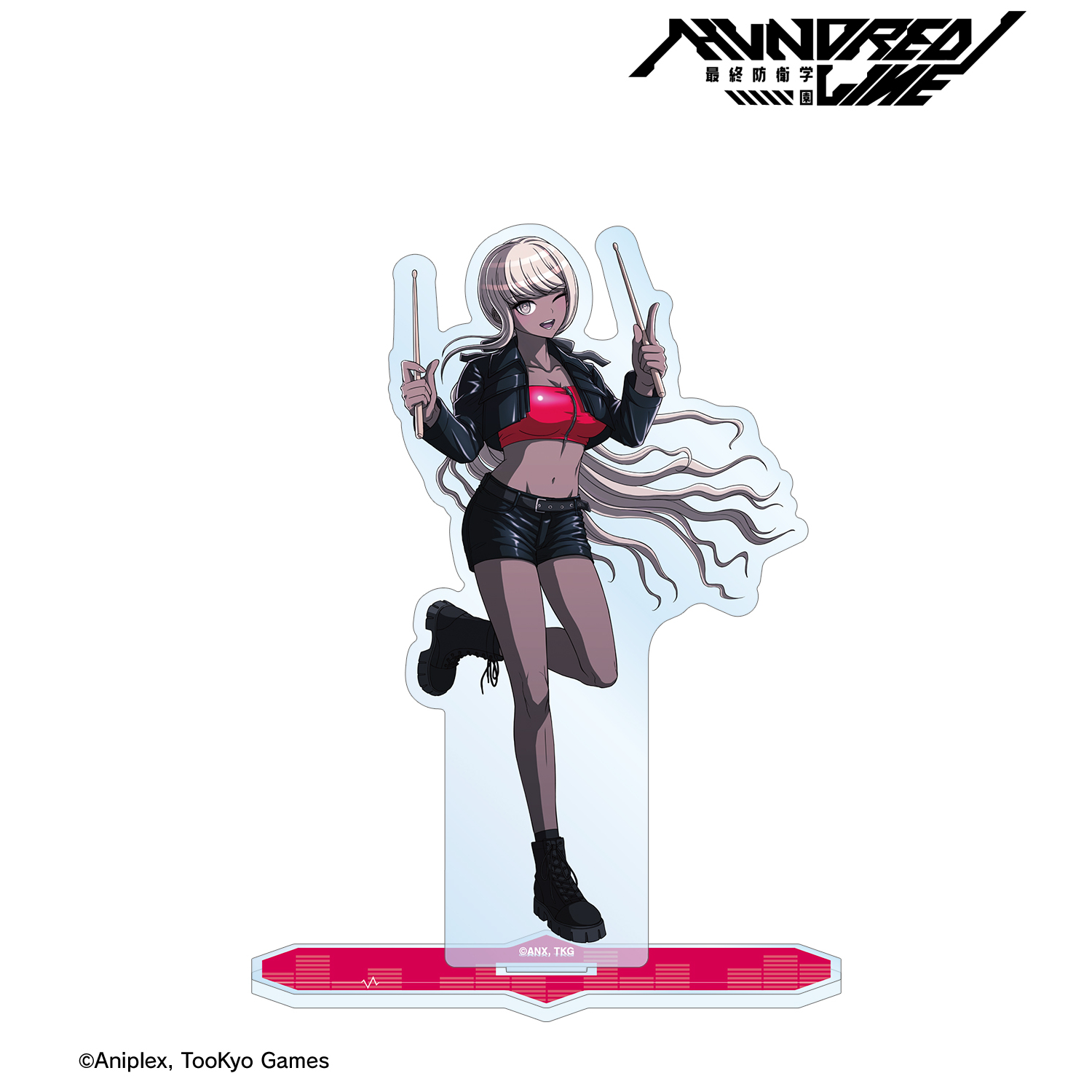 HUNDRED LINE -最終防衛学園-_描き下ろし 川奈つばさ ロックバンドver. BIGアクリルスタンド