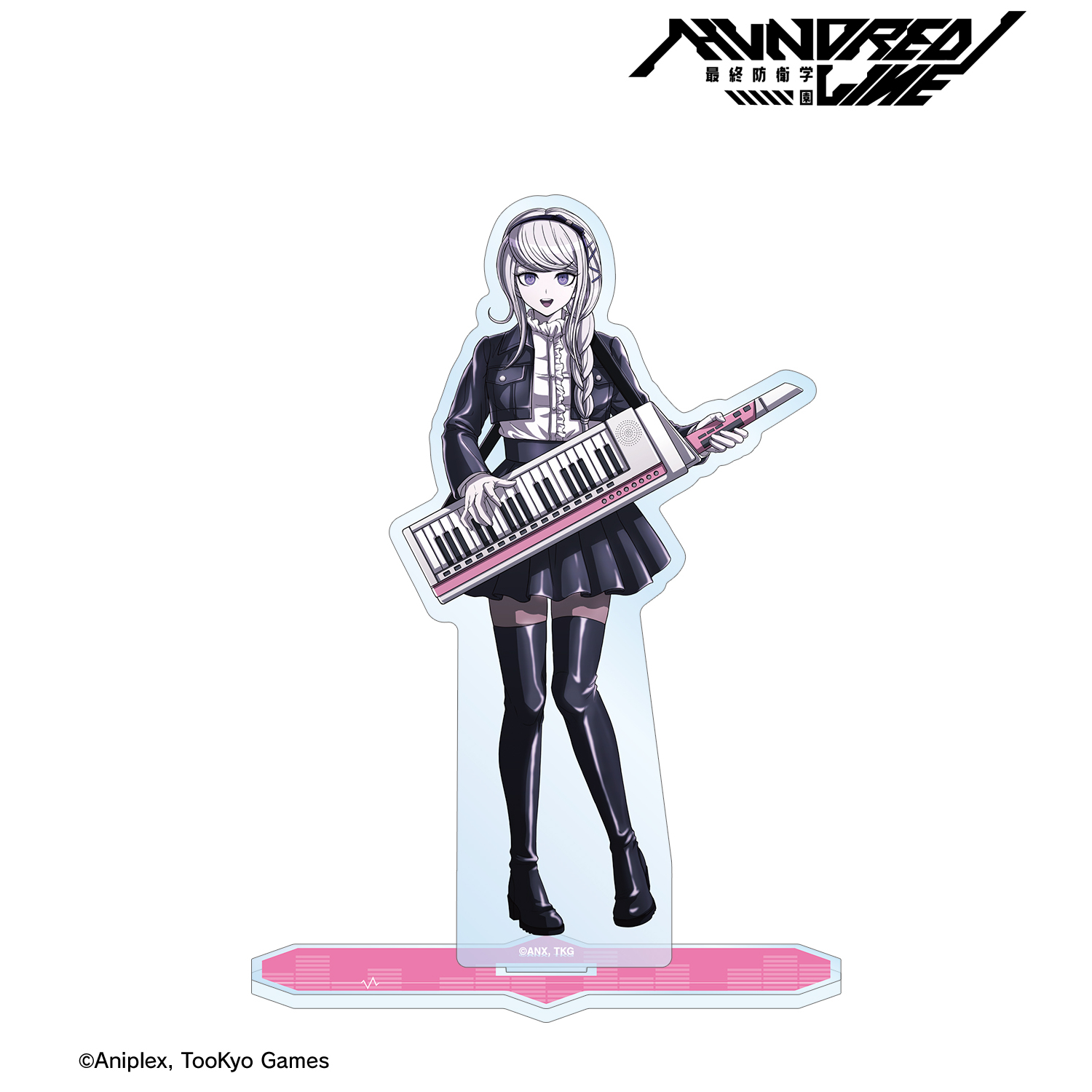 HUNDRED LINE -最終防衛学園-_描き下ろし 霧藤希 ロックバンドver. BIGアクリルスタンド