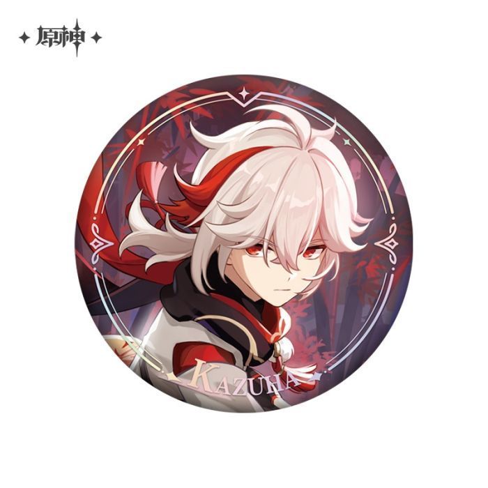 原神_キャラクターPVシリーズ 缶バッジ Genshin 楓原万葉 | 原神公式