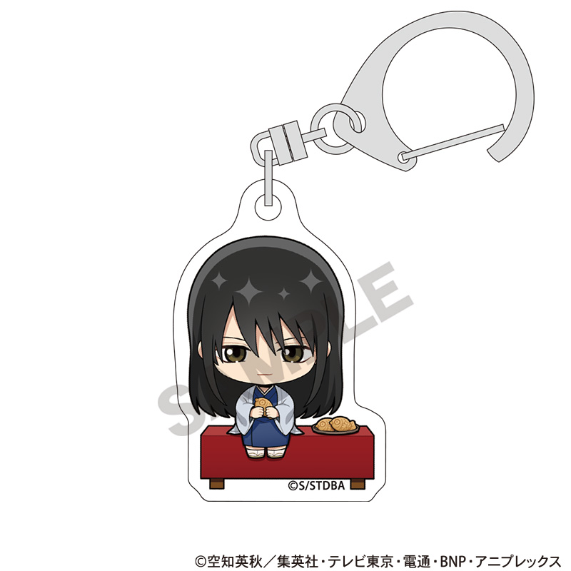 銀魂_ミニアクリルキーホルダー　桂小太郎　ひとやすみ　ミニキャラ