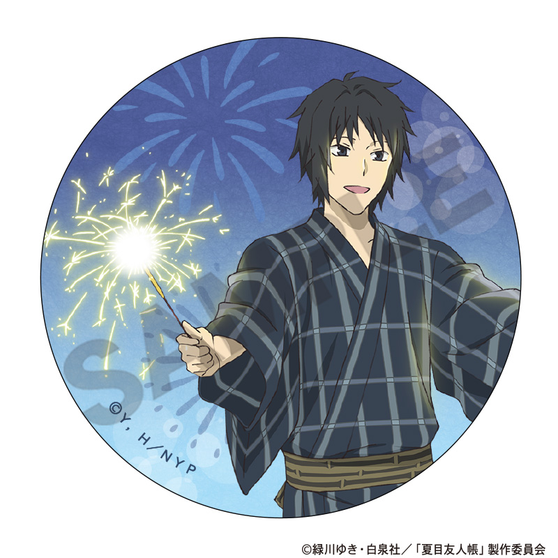夏目友人帳_トレーディング缶バッジ 花火 【コンプリートBOX／8