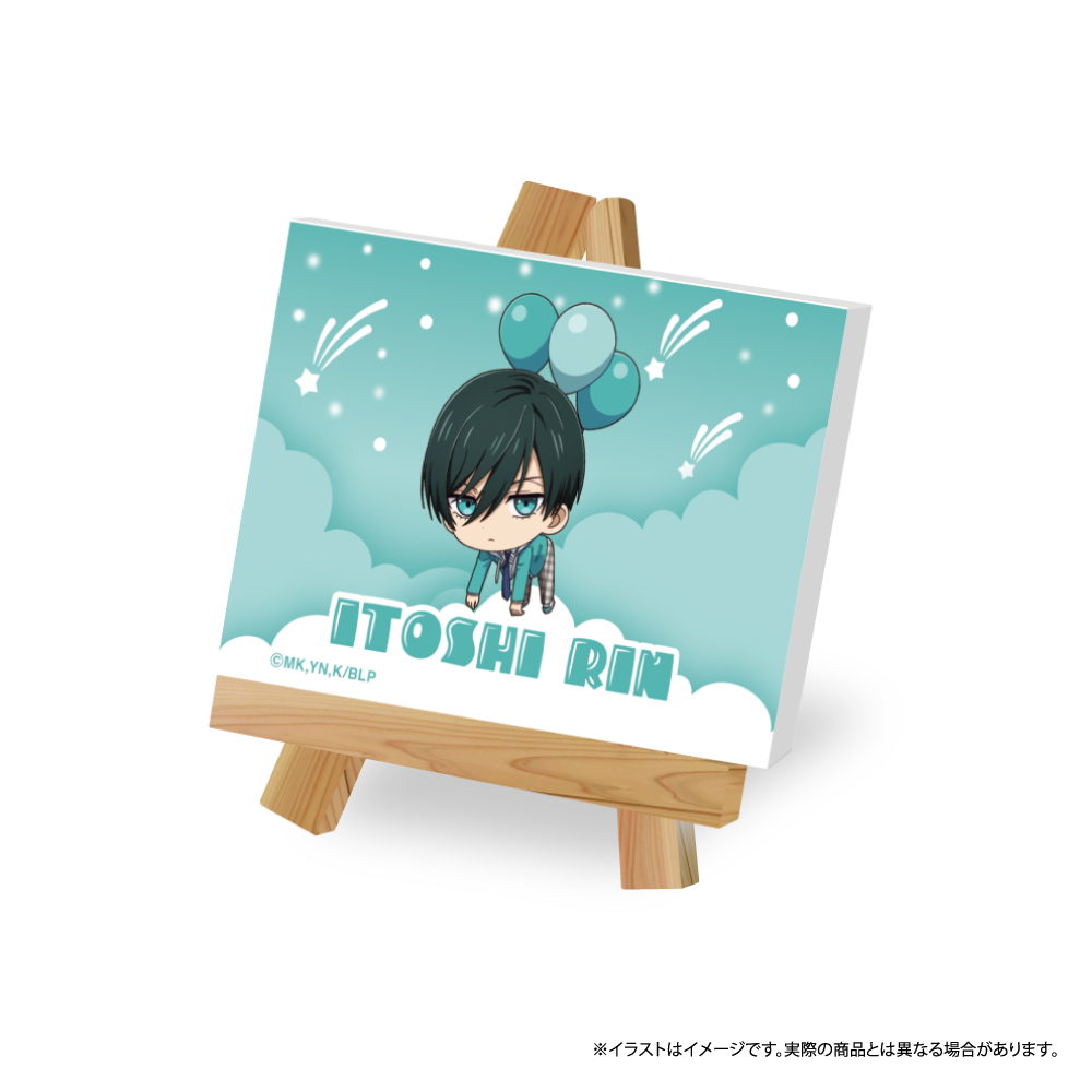 ブルーロック_キャンバスボードミニ 糸師 凛(ミニキャラ)(風船)