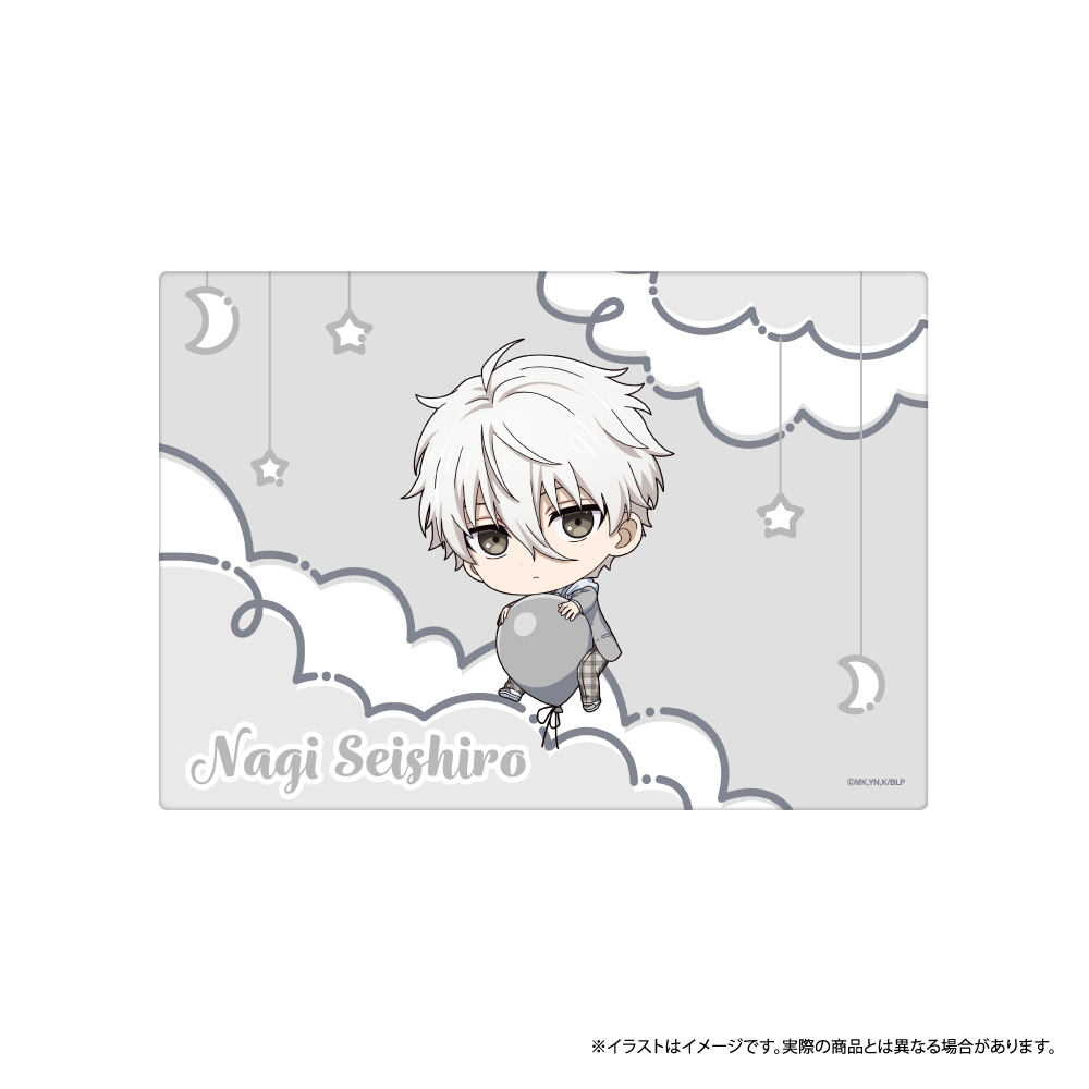 ブルーロック_ふわふわブランケット 凪 誠士郎(ミニキャラ)(風船)