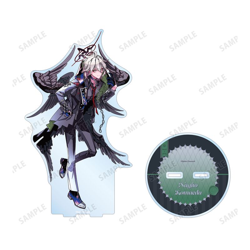 ダンガンロンパ 狛枝凪斗　アクリルスタンド　キーホルダー　缶バッジ　ebten ダンガンロンパ 狛枝凪斗 アクリルスタンド キーホルダー 缶バッジ