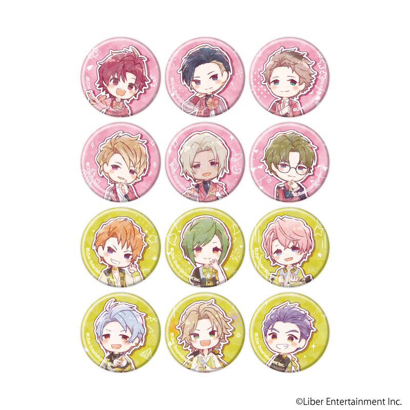 A3!_(57mm)_ホログラム缶バッジ01/春組&夏組 コンプリートセット(全12種)(グラフアートイラスト)【コンプリートセット/12個入り】