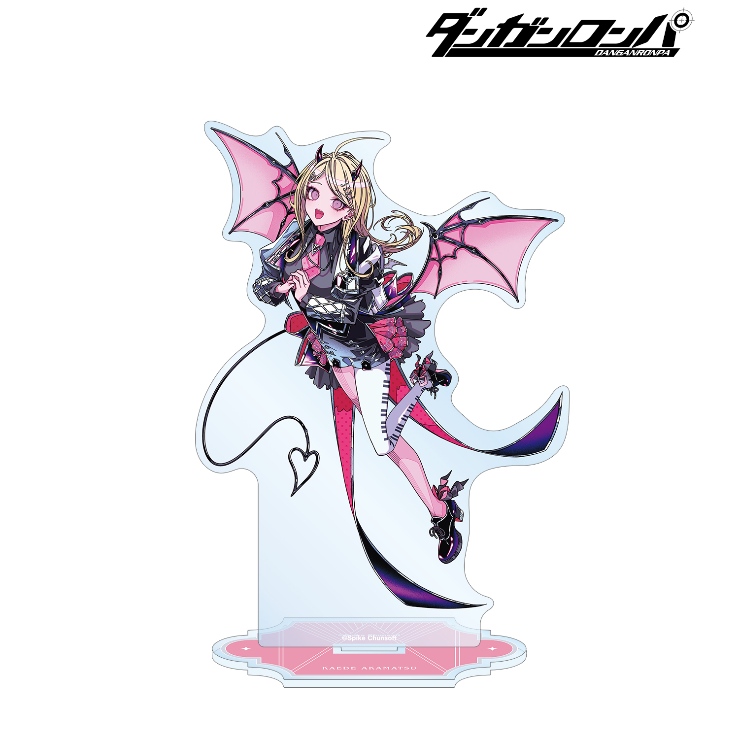 ダンガンロンパシリーズ_めつぶしあんこさんイラスト 赤松 楓 天使と悪魔ver. BIGアクリルスタンド