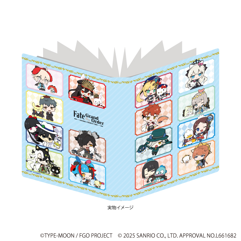 Fate/Grand Order×サンリオキャラクターズ_プレミアムポストカードホルダー02/集合デザイン(コラボイラスト)