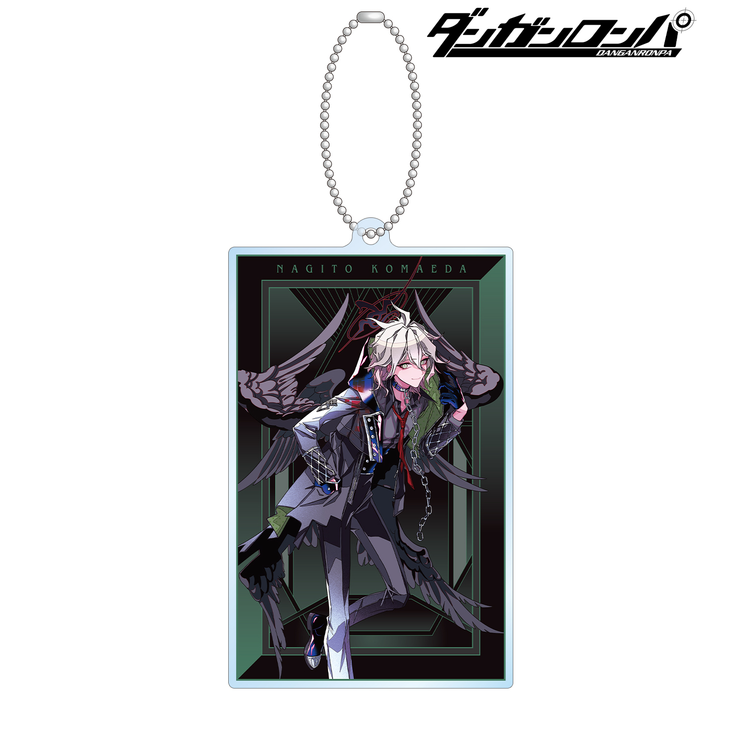 ダンガンロンパシリーズ_めつぶしあんこさんイラスト 狛枝 凪斗 天使と悪魔ver. BIGアクリルキーホルダー