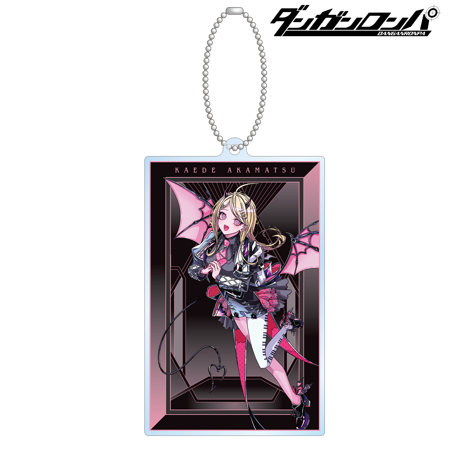 ダンガンロンパシリーズ_めつぶしあんこさんイラスト 赤松 楓 天使と悪魔ver. BIGアクリルキーホルダー
