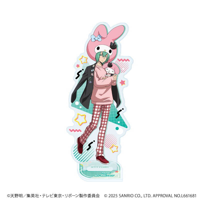 家庭教師ヒットマンREBORN!×SANRIO CHARACTERS_アクリルスタンド49/フラン×マイメロディ(コラボイラスト)