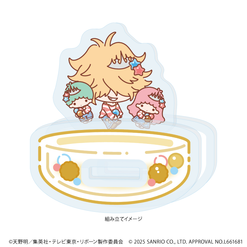 家庭教師ヒットマンREBORN!×SANRIO CHARACTERS_ゆらゆらアクリルスタンド10/ベルフェゴール×リトルツインスターズ(コラボイラスト)