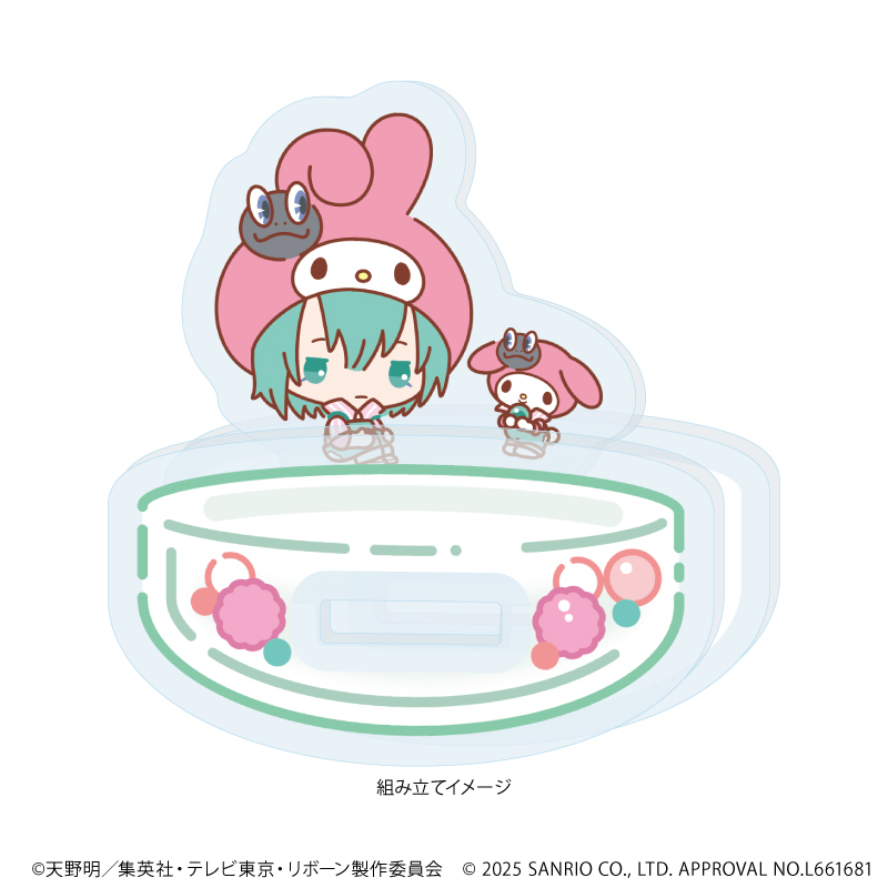 家庭教師ヒットマンREBORN!×SANRIO CHARACTERS_ゆらゆらアクリルスタンド11/フラン×マイメロディ(コラボイラスト)