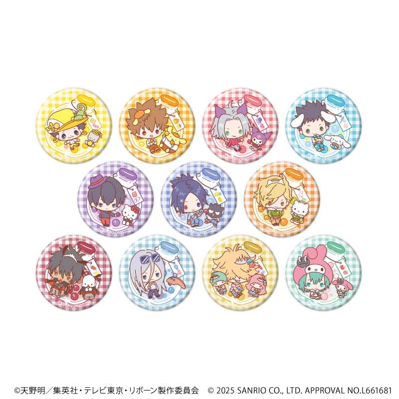 家庭教師ヒットマンREBORN!×SANRIO CHARACTERS_缶バッジ06/コンプリートセット(全11種)(コラボイラスト)【コンプリートセット/11個入り】