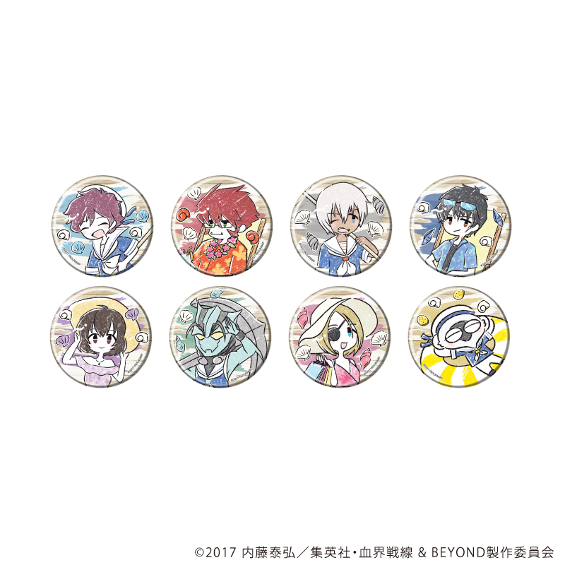 血界戦線 & BEYOND_缶バッジ06/コンプリートセット(全8種)(グラフアートイラスト)【コンプリートセット/8個入り】