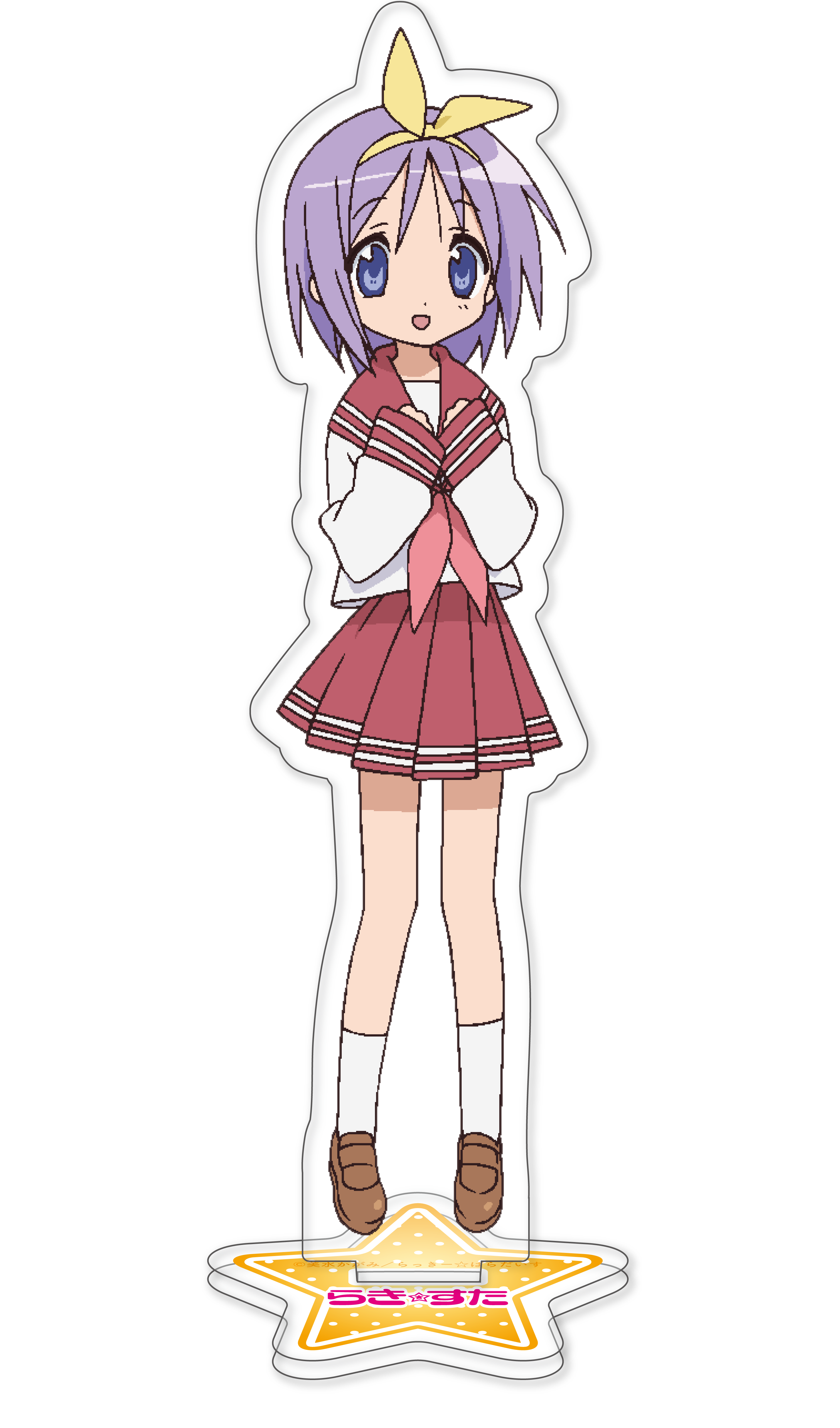 らき☆すた_アクリルスタンド (柊つかさ) 立ち絵