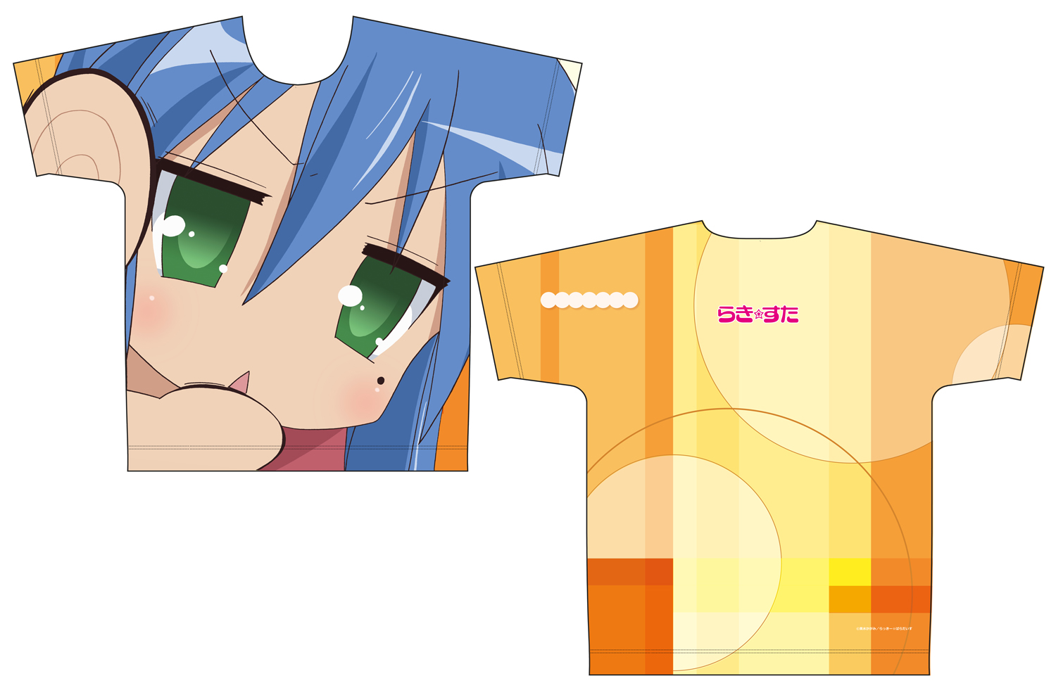 らき☆すた_Lサイズ_フルグラフィックシャツ 泉こなた(オープニング)