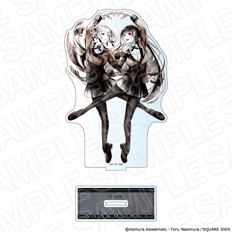 賭ケグルイ_デカアクリルスタンド PALE TONE series 蛇喰夢子&桃喰綺羅