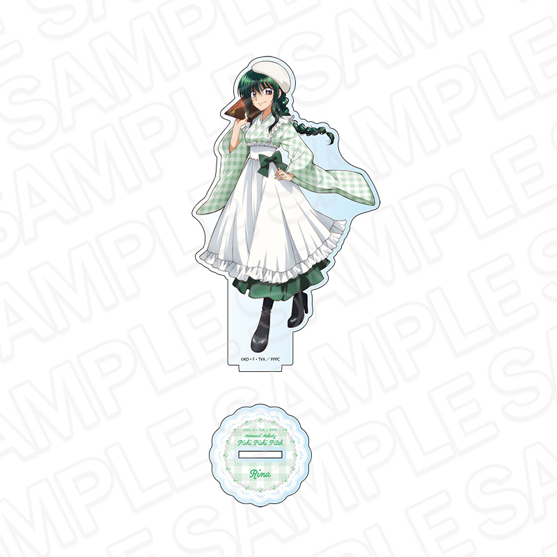 マーメイドメロディー ぴちぴちピッチ_ホログラムアクリルフィギュア 洞院 リナ 和装メイド ver.