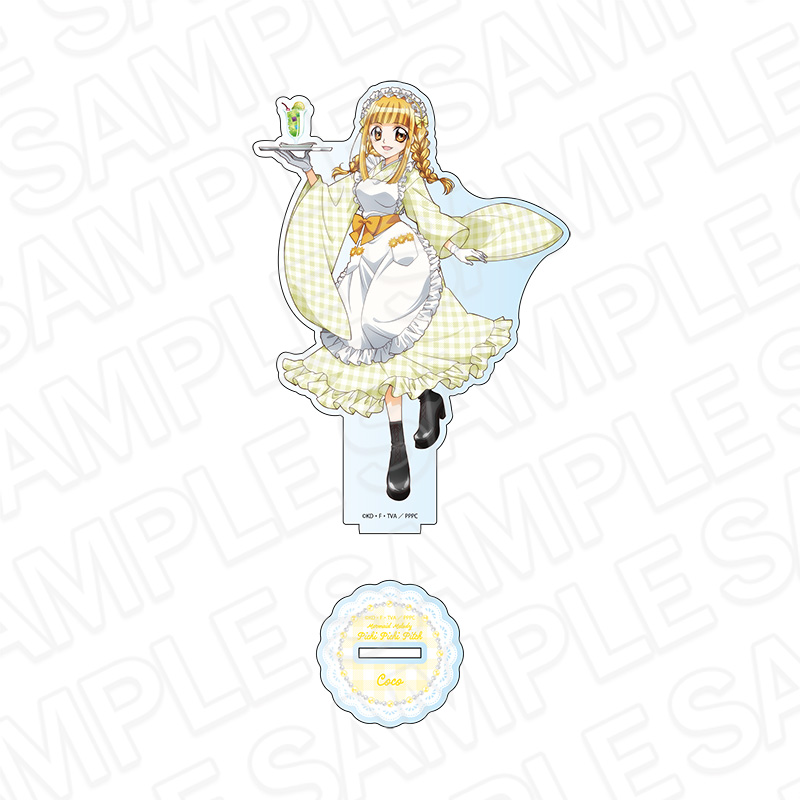 マーメイドメロディー ぴちぴちピッチ_ホログラムアクリルフィギュア ココ 和装メイド ver.
