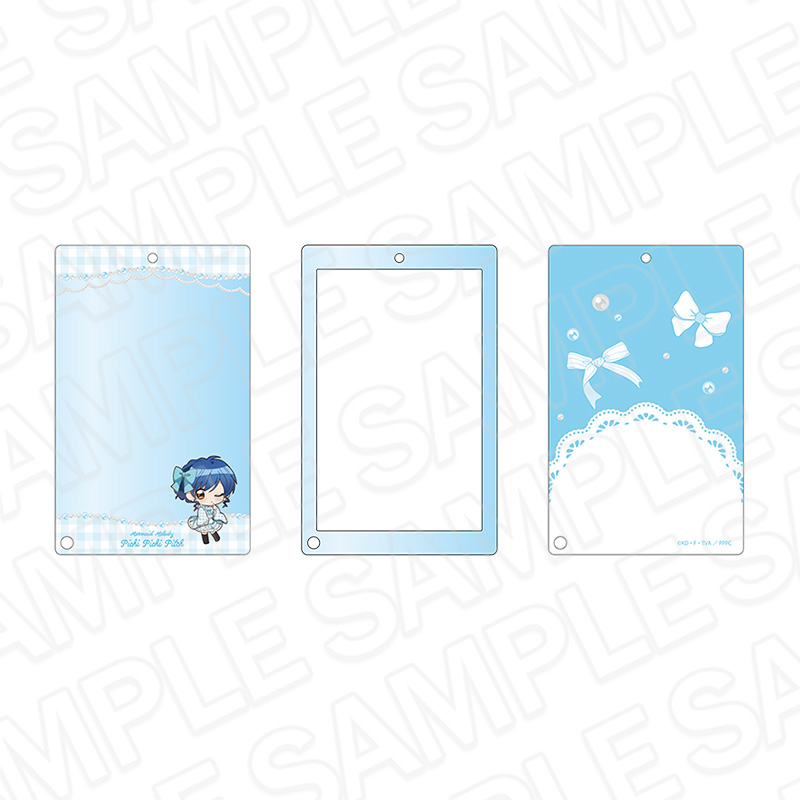 マーメイドメロディー ぴちぴちピッチ_フォトフレームキーホルダー 宝生 波音 和装メイド デフォルメ ver.