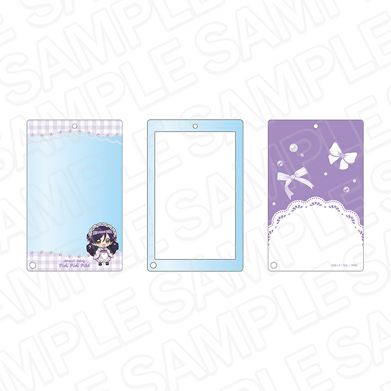 マーメイドメロディー ぴちぴちピッチ_フォトフレームキーホルダー かれん 和装メイド デフォルメ ver.