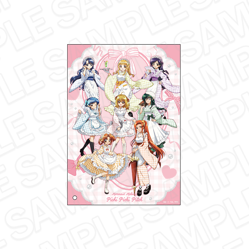 マーメイドメロディー ぴちぴちピッチ_ラメミニアクリルアート 和装