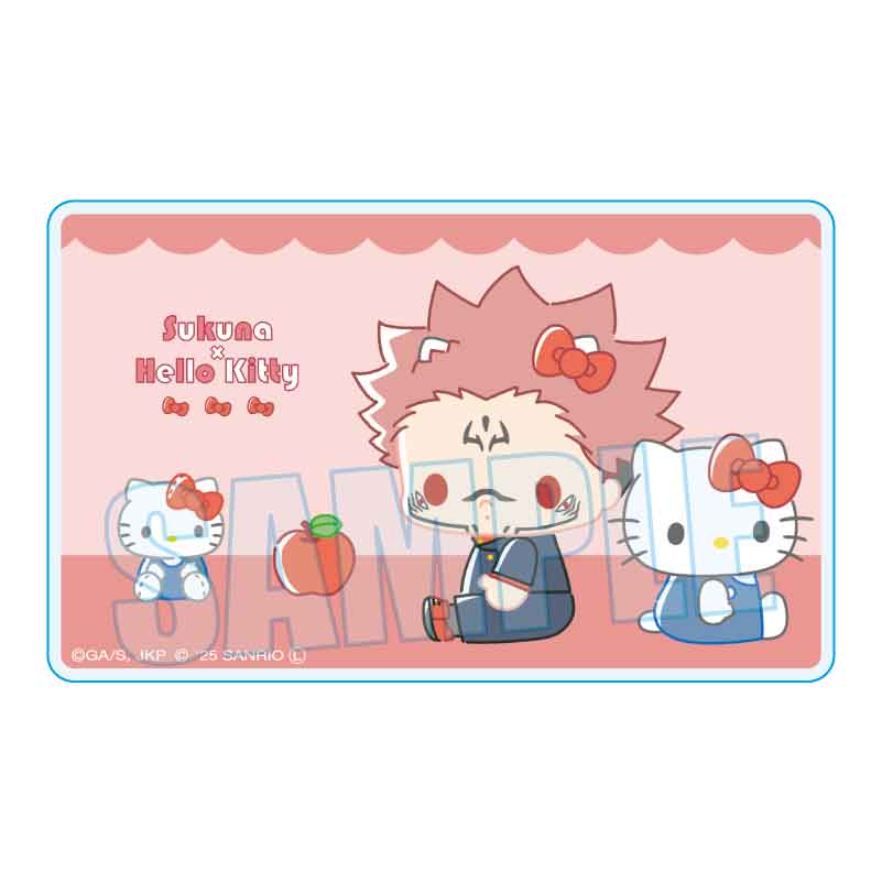 呪術廻戦 × サンリオキャラクターズ_アクリルカード 宿儺×ハローキティ