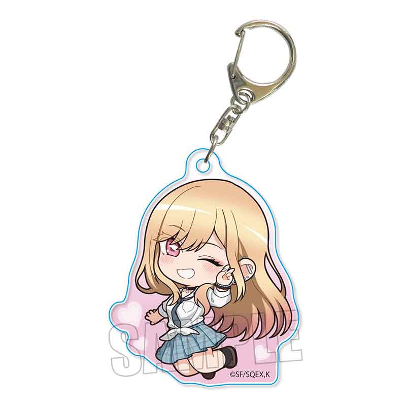 その着せ替え人形(ビスク・ドール)は恋をする_ぷかっしゅアクリルキーホルダー 喜多川 海夢(ピンク)