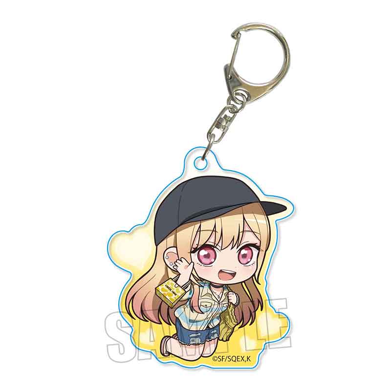 その着せ替え人形(ビスク・ドール)は恋をする_ぷかっしゅアクリルキーホルダー 喜多川 海夢(イエロー)
