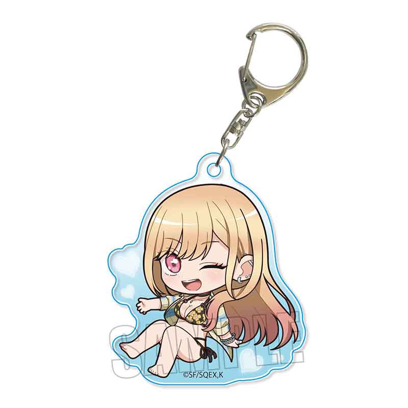 その着せ替え人形(ビスク・ドール)は恋をする_ぷかっしゅアクリルキーホルダー 喜多川 海夢(ブルー)