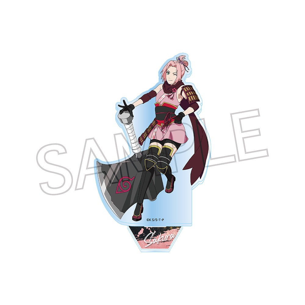 NARUTO-ナルト- 疾風伝_アクリルスタンド 忍武者 春野サクラ
