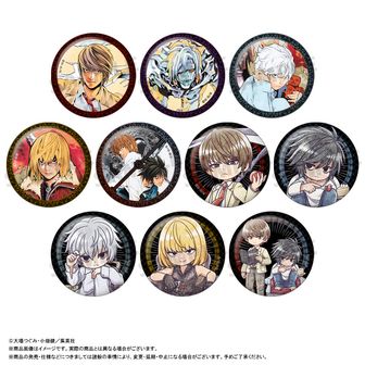DEATH NOTE_トレーディングメタル缶バッジ【コンプリートBOX／10個入り