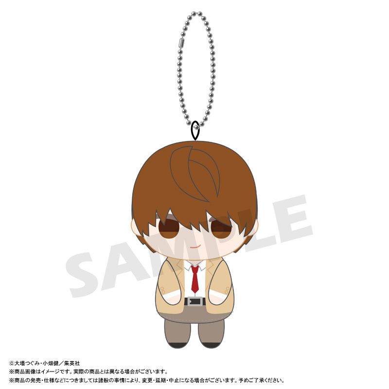 DEATH NOTE_おすわりくらぶ ぬいぐるみマスコット【BOX／6個入り