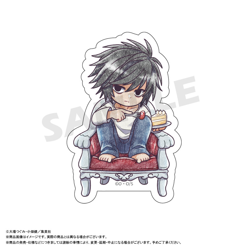 DEATH NOTE_ぴこぱれ ダイカットステッカー C L